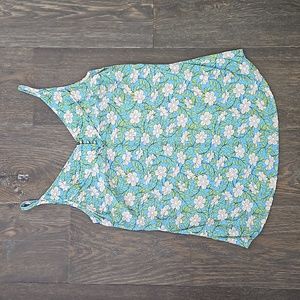 Cabi Cottonwood Floral Vine Cami Tank Top Small